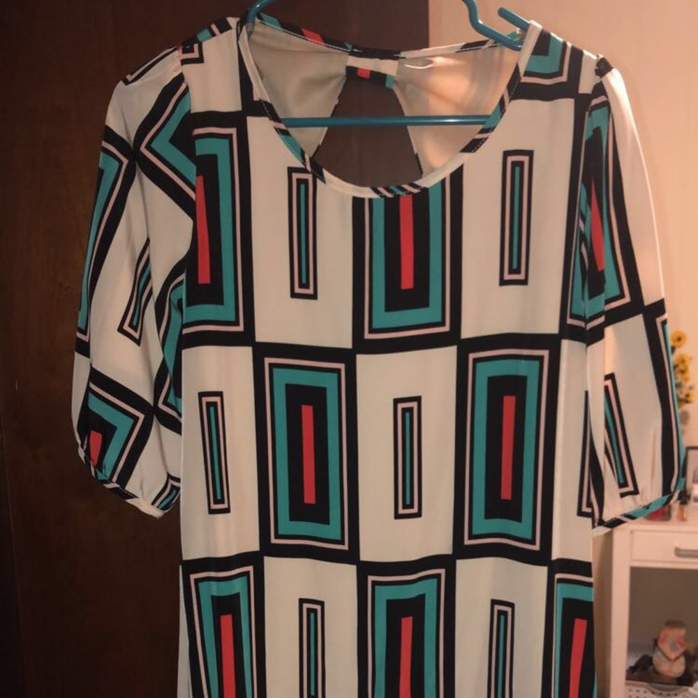 Multicolor dress by Peach, Love, and Cream!